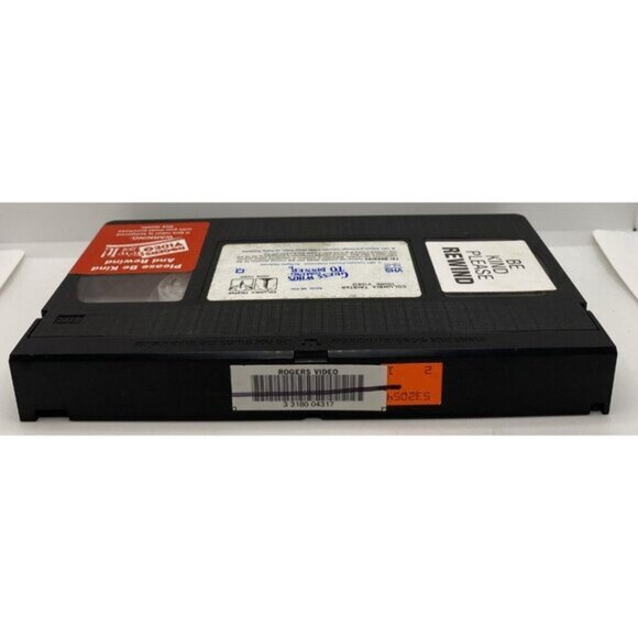 Rogers Video Guess Who’s Coming To Dinner VHS Clamshell Rental Store Case Movie - Picture 10 of 11